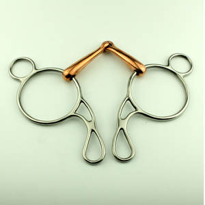 Superficie lisa y pulida para reducir la irritación bucal. Bocados para caballos con diseño sensible para sesiones de entrenamiento. - Product Image 2
