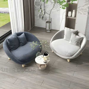 Sillón Anviya Luxe, Estilo Nórdico Minimalista, Sillón Acolchado para Cualquier Habitación, para Sala de Estar - Product Image 2