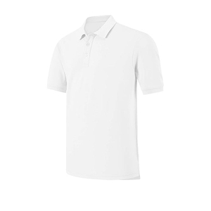 Polo pour homme OEM ODM à manches courtes, couleur unie, boutonné, col tricoté, décontracté, personnalisé, formel, pour le golf - Product Image 2