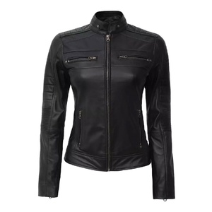 เสื้อแจ็คเก็ตผู้ชายไซส์ใหญ่ ผ้าแคนวาสผสมหนัง  แบบยาว มีกระเป๋า  รับผลิตตามแบบ (OEM)  ขายส่งสำหรับผู้ชาย ปี 2026 - Product Image 2