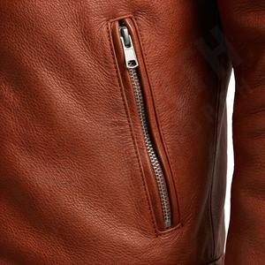 Vêtements pour hommes, design de vêtements de course, vestes de moto à manches longues, équipement de sécurité en cuir de haute qualité, couleur personnalisée - Product Image 5