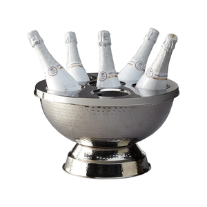 Finest Quality Stainless Steel Wine Beer Bottle Chilling Cooler Florals Sustainable 5L Capacity for Giveaways Modern Luxury Home - Product Image 3