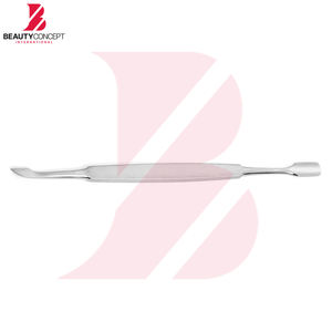 Pousse-cuticules double face en acier inoxydable, durable et antidérapant ; Nettoyeur d'ongles en forme de cuillère avec pousse-cuticules - Product Image 3