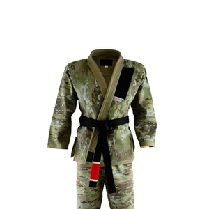 Kimono de Jiu-Jitsu Léger 100% Coton, Uniforme BJJ Extensible Anti-Transpiration avec Caractéristiques Personnalisables pour Arts Martiaux Intenses - Product Image 6