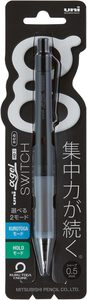 Uni Alpha-Gel Switch Mechanical Pencil 0.5mm | Dual Mode <b>Toggle</b> | Shock-Absorbing Grip | Made in Japan - Product Image 3