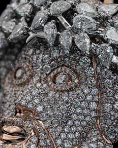 Colgante Personalizable de Moissanita Chapado en Oro S925, Joyería Hip Hop 3D de Jesús, Chapado en Rodio, Pasa la Prueba del Diamante, Estilo Iced - Product Image 3