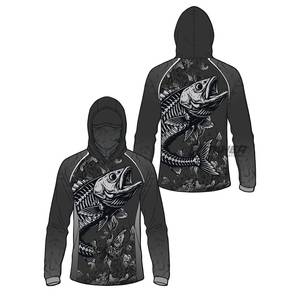Camisa de Pesca con Capucha y Protección Solar UV 50+, Impermeable, con Logotipo Personalizado, de Secado Rápido, Proveedor al por Mayor - Product Image 3