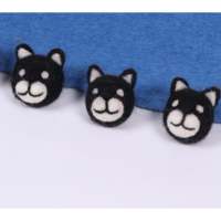 Broches en feutre faites à la main, accessoires élégants pour vêtements