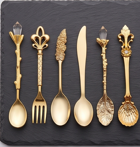 Luxury Design Gold Finished Tea Spoon Elegant And Stylish Utensil Perfect For Tea Coffee Dining Table And Gift Use - Product Image 1