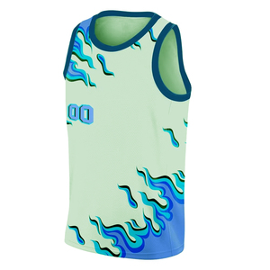 Camisetas de Baloncesto Sublimadas con Diseño Personalizado, Camisetas Deportivas de Alta Calidad de Poliéster de Secado Rápido para Equipos, Ropa Deportiva de Entrenamiento - Product Image 1