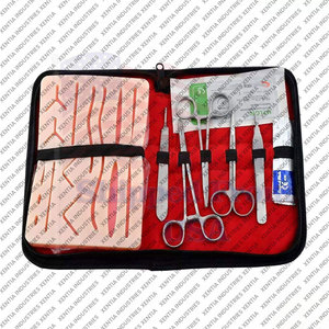 Kit de Sutura Quirúrgica de Silicona de Venta Caliente con Base y Herramienta de Práctica para Piel, Kit Profesional para Práctica de Sutura Quirúrgica - Product Image 1