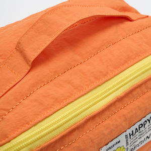 Sac à cosmétiques personnalisé de couleur personnalisée, en nylon, résistant à l'eau, fermeture éclair légère, durable, portable, pliable, de taille moyenne - Product Image 6