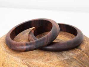 Handmade Eco Friendly Top quality Durable Wood <b>Bangles</b> <b>Bracelet</b> for Women Modern Handicraft Fashion - Product Image 1
