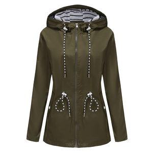 Chaqueta Cortavientos Deportiva Premium para Mujer, Transpirable, Ropa Deportiva, Chaqueta Resistente al Viento Personalizada de Fábrica para Mujer - Product Image 4