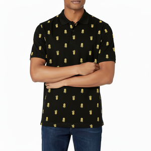 Chemises décontractées pour hommes en jersey de coton de haute qualité, confortables, douces, respirantes, à manches courtes, pour l'été, nouveau design - Product Image 1