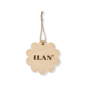 Etichetta in Legno da Appendere 8x8cm con Cordino per Etichette di Abbigliamento - Product Image 1