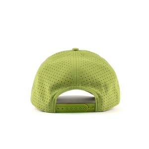 Wholesale Manufacturer Breathable Golf Hat Laser Cut Holes Private Label 6 Panel Cap Custom Embroidery Logo Sport Headwear - Product Image 6