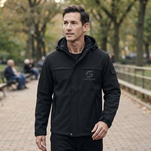 Custom <b>Fleece</b> <b>Lined</b> Polyester <b>Waterproof</b> Zipper Winter Sports Softshell <b>Jacket</b> Unisex OEM - Product Image 4