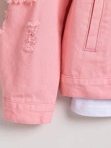 Chaqueta Vaquera Unisex de Estilo Urbano NESTA SPORTS, Corte Elegante, Tela Resistente, Perfecta para Uso Diario y Compradores al por Mayor - Product Image 4