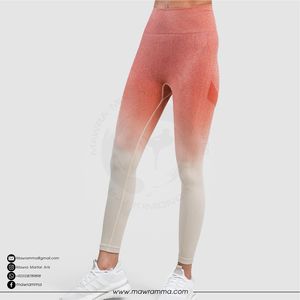 Mawra Leggings de yoga pour femmes, extensibles dans quatre directions, avec panneaux latéraux, séchage rapide, pour la gym, la course, l'entraînement et les activités sportives - Product Image 3