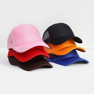 Gorra trucker juvenil con malla trasera, cierre snapback, logotipo bordado personalizado, producción en grandes cantidades - Product Image 3