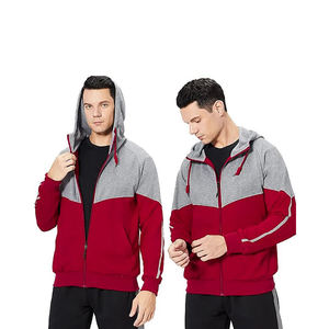 Ensemble de survêtement imprimé à capuche pour homme, séchage rapide, respirant, deux pièces, pour le sport et l'entraînement, vente en gros directe usine - Product Image 3