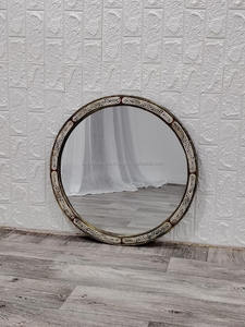 Le meilleur miroir artisanal élégant d'incrustation d'os de déclaration parfaite décoration murale pour le salon disponible à l'approvisionnement en gros - Product Image 5