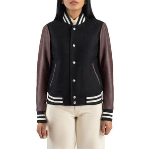 Stylish New Famous Arrival Fashionable Winter Wear Women Printed Varsity Jackets Top Trending Custom Good Design Waterproof - Product Image 4