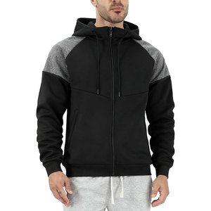 New Arrival Comfortable Slim Fit Lightweight Fabric Breathable High Quality Reasonable Price Casual Wear <b>Men</b> Full Zip <b>Hoodie</b> - Product Image 1