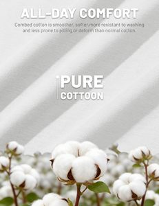 Camisetas de Lujo para Hombre, 100% Algodón, Color Blanco Sólido, con Logotipo Personalizado, Corte Holgado, Hombros Ligeramente Caídos, Tallas Grandes - Product Image 4