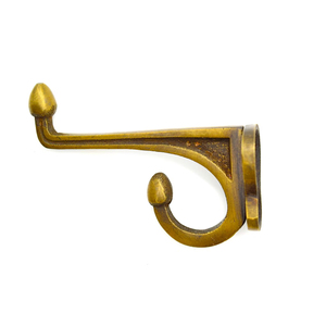 Modern Brass Handmade <b>Hook</b> Kitchen and Living Room Decorative Home Item Wholesale Product for <b>Towel</b> Cloth Hanging Modern Brass - Product Image 4