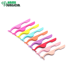 HASNI SURGICAL OEM Pince à épiler réutilisable en acier inoxydable pour faux cils - Fournisseur d'instruments chirurgicaux personnalisés - Product Image 3