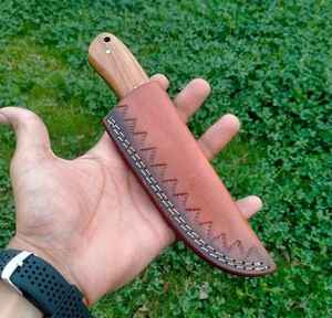 Cuchillo de Caza Damasco de Grado Industrial Personalizable OEM con Cuchillo para Desollar, Producto Profesional Palace LLC OEM, Nueva Llegada OEM - Product Image 5