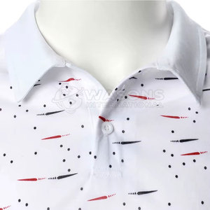 Polo imprimé décontracté pour homme, tissu léger, respirant, tenue élégante pour tous les jours - Product Image 2