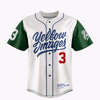 Maillot de baseball personnalisé grande taille pour hommes, uniforme d'équipe entièrement boutonné, nom et numéro personnalisés, 100 % polyester, vente en gros