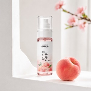 Brume visage quotidienne, brume visage rafraîchissante, soin pour un éclat sain, soin hydratant, soin de la peau OEM, tonique pour la peau à la pêche, brume hydratante pour le visage - Product Image 3