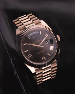 Vente en gros d'articles en acier inoxydable avec logo personnalisé, design classique, haute qualité, étanche, luxe, mécanique, cristal saphir, édition limitée - Product Image 1