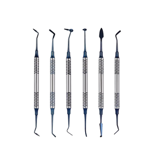 Herramienta de Relleno de Resina Compuesta Dental, 6 Piezas, Instrumento de Restauración Estética, Herramienta Dental Profesional para Reparación de Relleno de Resina - Product Image 3