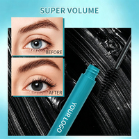 Mascara Waterproof Sky à Marque Blanche, Brosse de Précision 360°, Allongeant, Courbant et Volumisant, Cosmétique pour les Yeux avec Logo Personnalisé