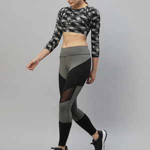 Wholesale High-Waisted Women's <b>Leggings</b> New Quick Dry Breathable Knitted Fabric Four-Way Stretch Ankle-Length OEM Solid Hot Sale - Product Image 3