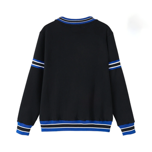 Sweat-shirt unisexe personnalisé ZPB pour sororités et fraternités, lettres grecques brodées, pull en molleton à col rond, vêtements grecs personnalisés - Product Image 5