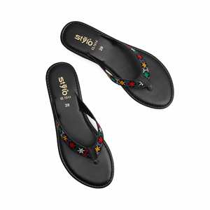 Sandales à talons décontractées noires CL1914 - Product Image 1