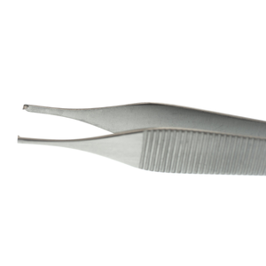 Adson Forceps 12 cm 1×2 Teeth Stainless Steel Surgical Tissue Dressing Forceps Medical Instrument Tooth Grip <b>Precision</b> <b>Tool</b> - Product Image 3