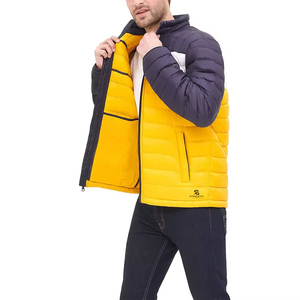 Blouson matelassé d'hiver pour homme, chaud, brillant, léger, à capuche, style décontracté, collection 2026 - Product Image 4