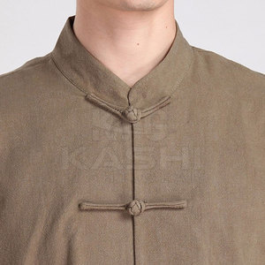 ชุดกังฟูพรีเมียม น้ำหนักเบา ระบายอากาศได้ดี สวมใส่สบาย ผลิตจากวัสดุโพลีเอสเตอร์/คอตตอนด้านหน้า ออกแบบมาเพื่อการเคลื่อนไหวที่ยืดหยุ่นได้ทุกวัน - Product Image 5