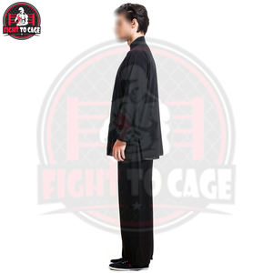 Uniforme de Kung Fu Personalizado para Adultos, de la Más Alta Calidad, Suave y Transpirable, 100% Poliéster, Tela de 140g, Ropa para Artes Marciales - Product Image 3