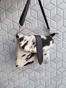 Nouvel Arrivage Sac Bandoulière en Cuir de Vachette Style Western, Sac à Main Élégant Bohème, Vente Chaude, Pochette Femme Multi-usages - Product Image 2