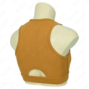 Blaze Fight Wear Sujetadores deportivos personalizados hechos a mano en Spandex/Nylon Oferta Pares de ajuste a medida con cintura elástica Leggings de yoga Perfectamente - Product Image 5