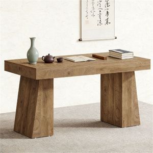โต๊ะทำงานไม้สมัยใหม่ โต๊ะคอมพิวเตอร์ โต๊ะอ่านหนังสือ - Product Image 4