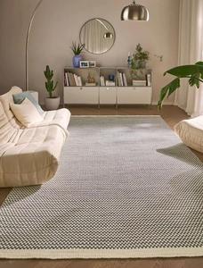 Alfombra Rocco Crema 2025, la Más Vendida, 10 x 10 Pies, Lana Pura de Nueva Zelanda, Resistente a las Arrugas, Pelo Cortado Moderno, Altura del Pelo 4-5mm, para Sala de Estar - Product Image 3